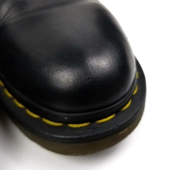 Dr. Martens Black Leather Flats - Picture 7 of 11